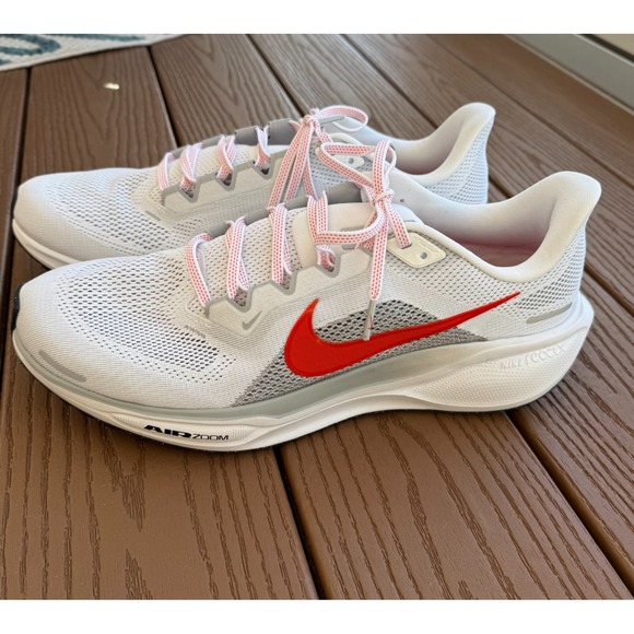 Nike Other - Nike Air Zoom Pegasus 41 Men's Size 12 White/Picante Red-Wolf Grey FD2722 108